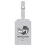 Detective Conan Airline Collection PU Luggage Tag Gin (Anime Toy)
