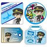 Detective Conan Airline Collection Travel Sticker (Set of 4) Conan Edogawa (Anime Toy)