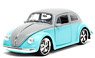 1959 VW ビートル ライトブルー/グレー (ミニカー)