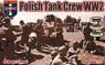 Polish Tank Crew WW2 (12 Types, 48 Pieces Each) (Plastic model)
