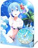 Re:Zero -Starting Life in Another World- Big Acrylic Table Clock [Rem] (Anime Toy)