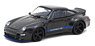 993 Remastered By Gunther Werks Black Carbon Fiber (Diecast Car)