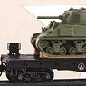 983 02 218 (N) Flat Car BALTIMORE & OHIO with Shaman Tanks 3-Pack (8937, 8943, 8952) (3-Car Set) (Model Train)