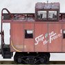 100 44 580 (N) 36` Riveted Steel Caboose. Offset Cupola FRISCO(BN) RD# BN 11519 FT#5 (Model Train)