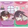 Square Can Badge Hololive Hug Meets A Box (Set of 9) (Anime Toy)