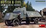 British B-Type Armoured Lorry (Plastic model)