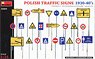 Polish Traffic Signs 1930-40`s (Plastic model)