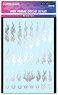 Fire Tribal Decal Solid Silver (1 Sheet) (Material)