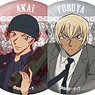 Detective Conan Trading Metallic Can Badge I (Set of 6) (Anime Toy)