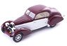Bugatti Type 43 Coupe Uhlik 1934 Dark Red / White (Diecast Car)