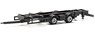 (HO) 7,82m Tandem Volume Trailer Chassis (2 Pieces) (Model Train)