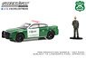 2018 Dodge Charger Pursuit - Carabineros de Chile with Carabineros de Chile Police Figure (Diecast Car)