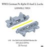 WWII German Pz.Kpfw.II Ausf.L Luchs Workable Track (for Tasca / Academy / Border) (Plastic model)