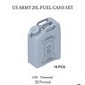 現用 アメリカ陸軍 20リットル燃料缶セット(10個入) (プラモデル)