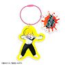 Chainsaw Man Illustrator HER Collabo Big Acrylic Key Ring (Denji) (Anime Toy)