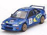 Subaru Impreza WRC97 Rally Sanremo 1997 Winner #3 (LHD) (Diecast Car)