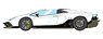 Lamborghini Aventador LP780-4 Ultimae Roadster 2021 (Leirion Wheel) Bianco Opalis / Black (Diecast Car)