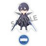 Pikuriru! Sword Art Online: Alicization - War of Underworld Acrylic Figure Kirito Black Swordsman (Anime Toy)