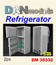 Refrigerator (2 Pieces) (Plastic model)
