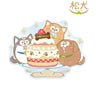 Matsuinu Husky & Pomeranian & Retriever Sweets Ver. Big Acrylic Stand (Anime Toy)