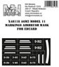 A6M2 Model 11 Markings Airbrush Mask (for Eduard) (Plastic model)