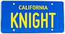 Knight Rider/ K.I.T.T. License Plate Replica (Completed)