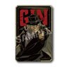Detective Conan Travel Sticker 3. Gin (Anime Toy)