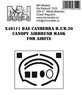 Canberra B.2/B.20 Canopy Airbrush Mask (for Airfix) (Plastic model)