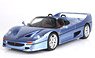 Ferrari F50 Coupe 1995 Spider Version California Light Blue Metallic (without Case) (Diecast Car)
