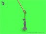 Antenna AT-1011/U HF w/ Tilt Adapter RF-1980-AT-001 - Used on KTO Rosomak and Other Vehicles (1 Piece) (Plastic model)