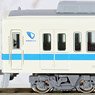 Odakyu Type 8000 (Renewaled Car, White Light) Additional Four Car Formation Set (without Motor) (Add-on 4-Car Set) (Pre-colored Completed) (Model Train)