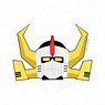 Tatsunoko Production 60th Anniversary Die-cut Sticker Gyakutenoh (Anime Toy)