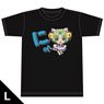 Reiwa no Di Gi Charat Puni Colle! T-Shirt [Dejiko] L Size (Anime Toy)