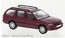 (HO) Ford Escort MK VII Turnier 1995 Metallic Dark Red (Model Train)