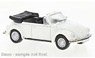 (HO) VW Beetle 1303 Cabriolet 1979 White (Model Train)