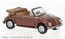 (HO) VW Beetle 1303 Cabriolet 1979 Metallic Brown (Model Train)