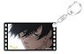 Blue Lock Scene Picture Film Style Memorial Key Ring Rin Itoshi B (Anime Toy)