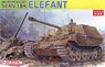 Sd.Kfz.184 Elefant w/Magic Tracks & Aluminum Gun Barrel (Plastic model)