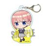 Tekutoko Acrylic Key Ring The Quintessential Quintuplets Movie Ichika Nakano Black Rose Girls High School Ver. (Anime Toy)