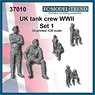 UK Tank Crew WWII, Set 1 (Set of 2) (Plastic model)