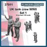 UK Tank Crew WWII, Set 2 (Set of 2) (Plastic model)