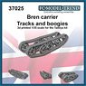 Bren Carrier Tracks and Boogies (for Tamiya) (Plastic model)