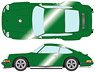 Singer 911 (964) Coupe シャーロックグリーンラッシュ (ミニカー)