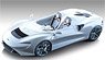 McLaren Elva Pearl White 2020 (Diecast Car)