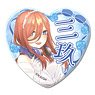 The Quintessential Quintuplets Vol.4 Heart Type Can Badge WC Miku (Anime Toy)