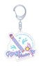 The Idolm@ster Shiny Colors Acrylic Key Ring Splash Party Rinze Morino (Anime Toy)