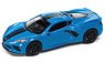 2020 Chevy Corvette Rapid Blue / Black (Diecast Car)