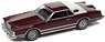 Lincoln Continental Mark V Red / White (Diecast Car)