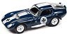 Monkees Klutzmobile Shelby Daytona Cobra Blue (Diecast Car)