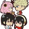 Spy x Family Rubber Strap Collection (Set of 6) (Anime Toy)